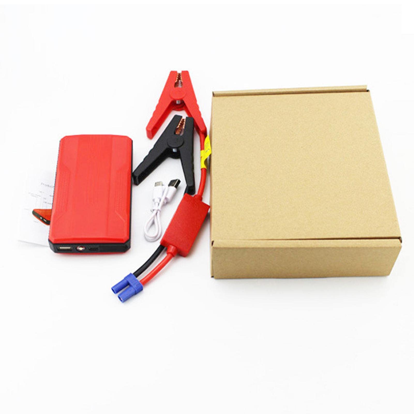 Avviatore di emergenza a batteria 'auto - 20000mAh 12V Batteria Booster Pack Gonfiatore per pneumatici digitale,Pacchetto booster batteria per auto, caricabatterie portatile per power bank