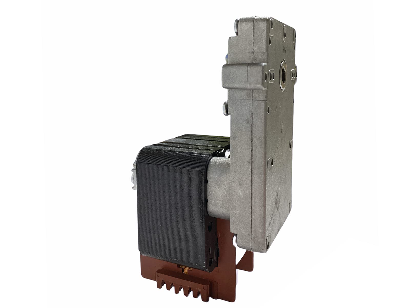 ERICAMBI, Motoriduttore K9117057 Kenta serie 911 per Stufe a Pellet, Velocità 2rpm, Pacco Lamellare 40mm, Ø Albero 8,5mm, Senso di Rotazione Antioraria, Spianatura Doppia, Edilkamin