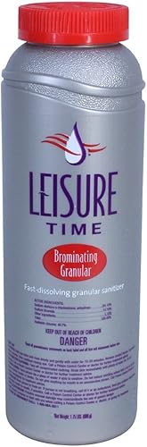 Leisure Time 45435-02 Bromación granular para spas y jacuzzis (paquete de 2), 1.75 lb.