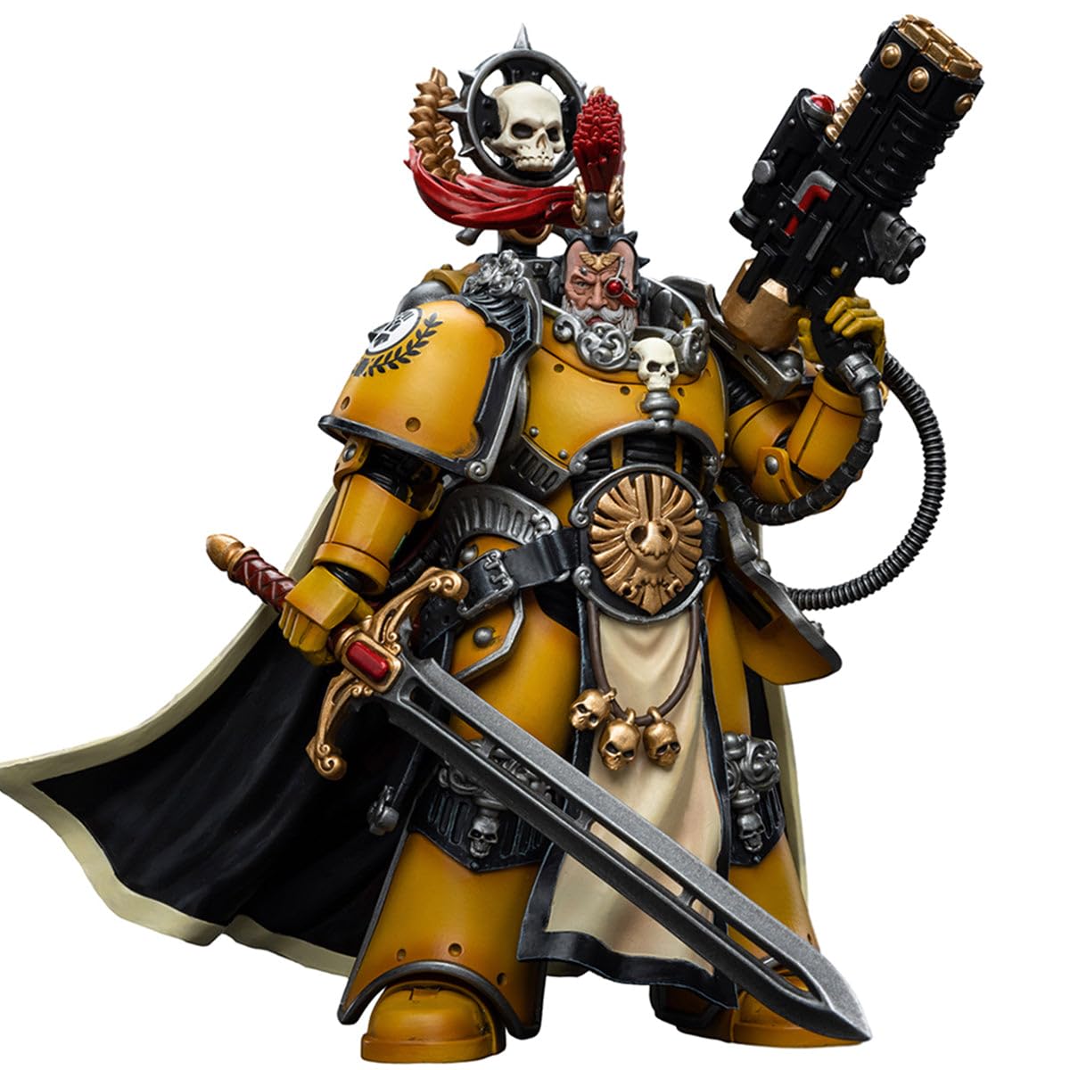 HiPlay JOYTOY Warhammer The Horus Heresy 1/18 Imperial Fists Legion Praetor with Power Sword JT9138 Action Figures