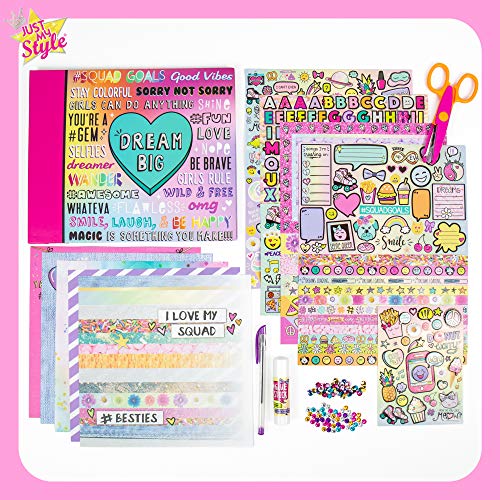 Just My Style 44057G Ultimate Scrapbook, Personalize And Decorate A 40-Page Diy Scrapbook, Great For Travel, Road Trips & On-The-Go, Memory Keeper Scrap Book For Kids & Tween Ages 6 thumb #1