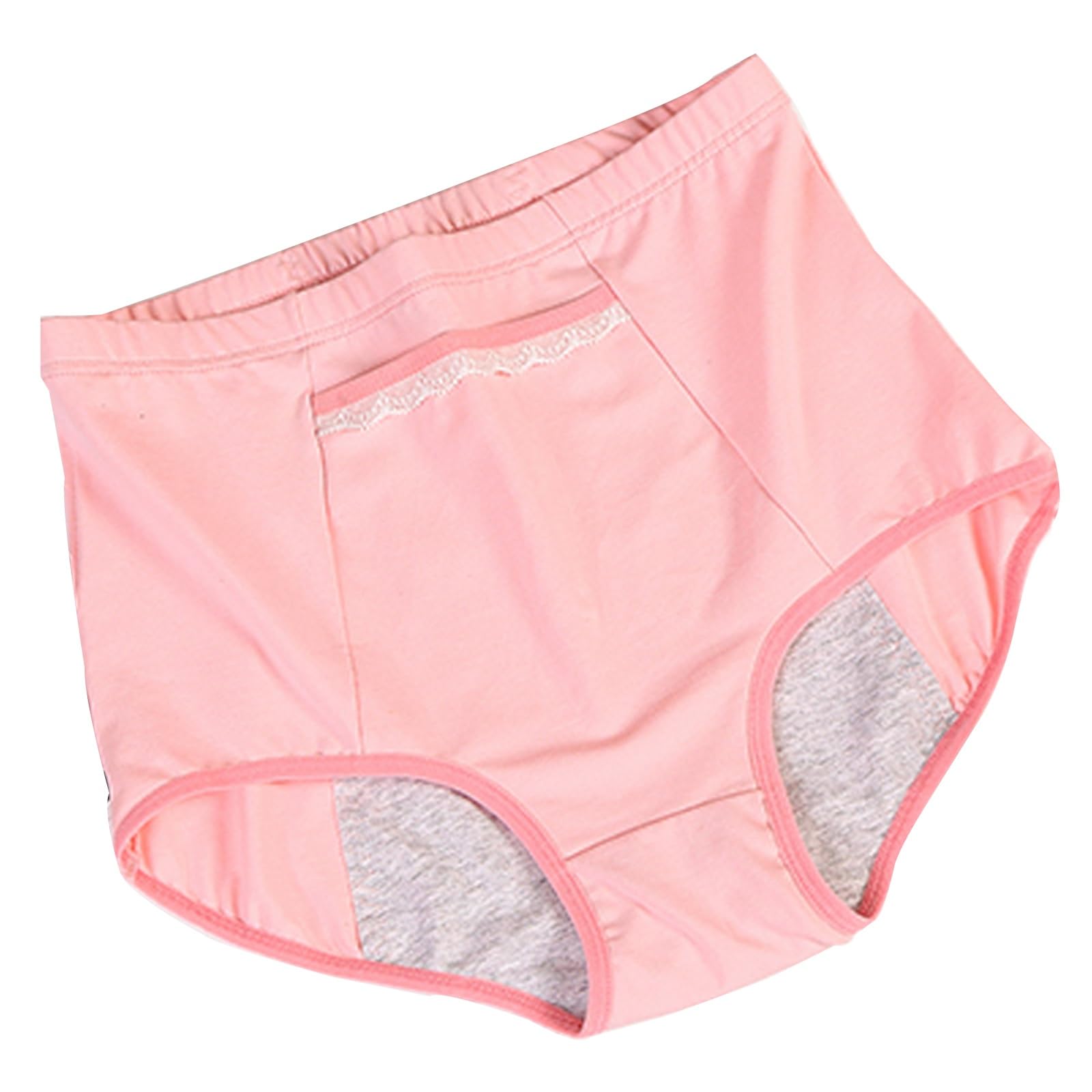 LaseVe Pack 2/3/6 Tallas Grandes Bragas Bragas Hipster Ropa Interior con Bolsillo Oculto Cintura Alta Calzoncillos Calzoncillos Calzoncillos