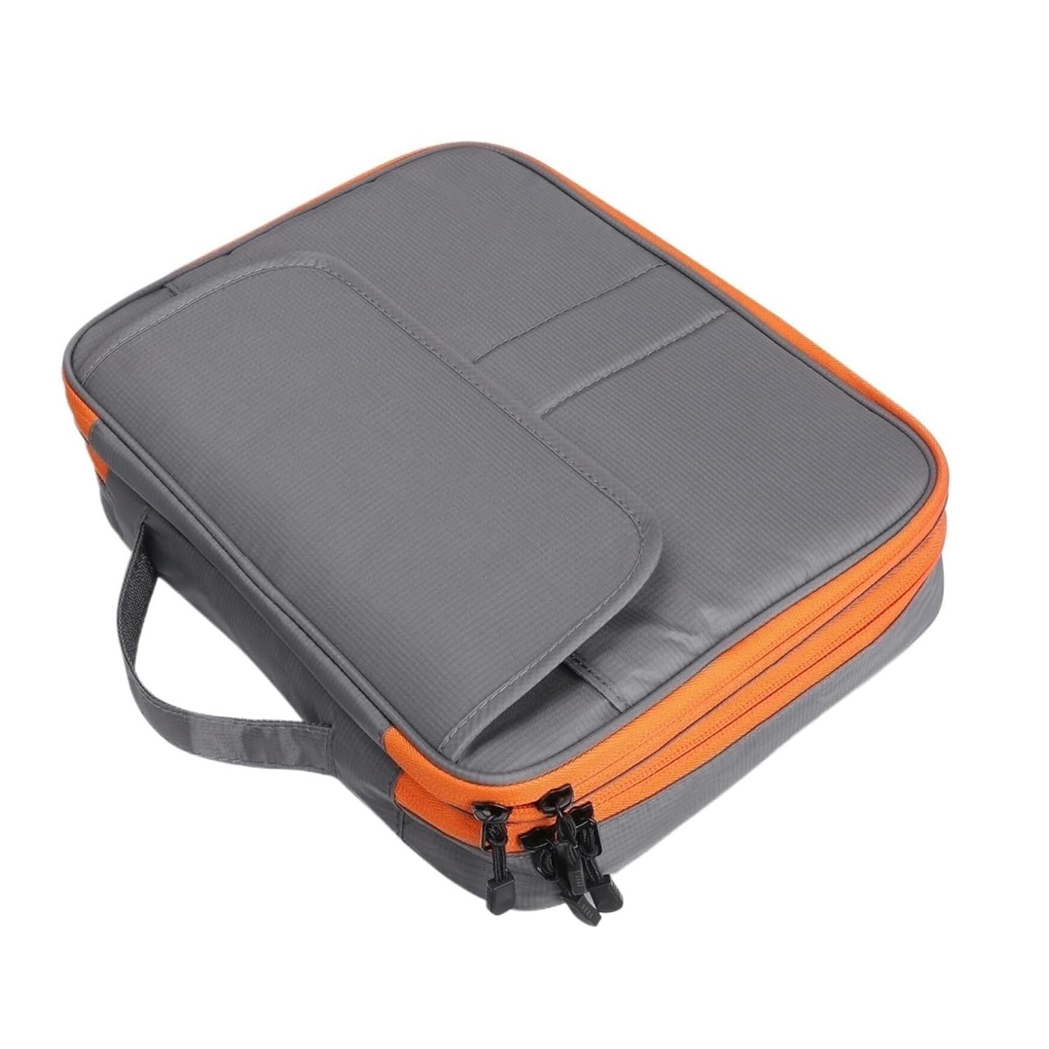 Torba do organizowania kabla | Podwójne warstwy dużej pojemności podróży elektroniczny gadżet carry case(Gray)