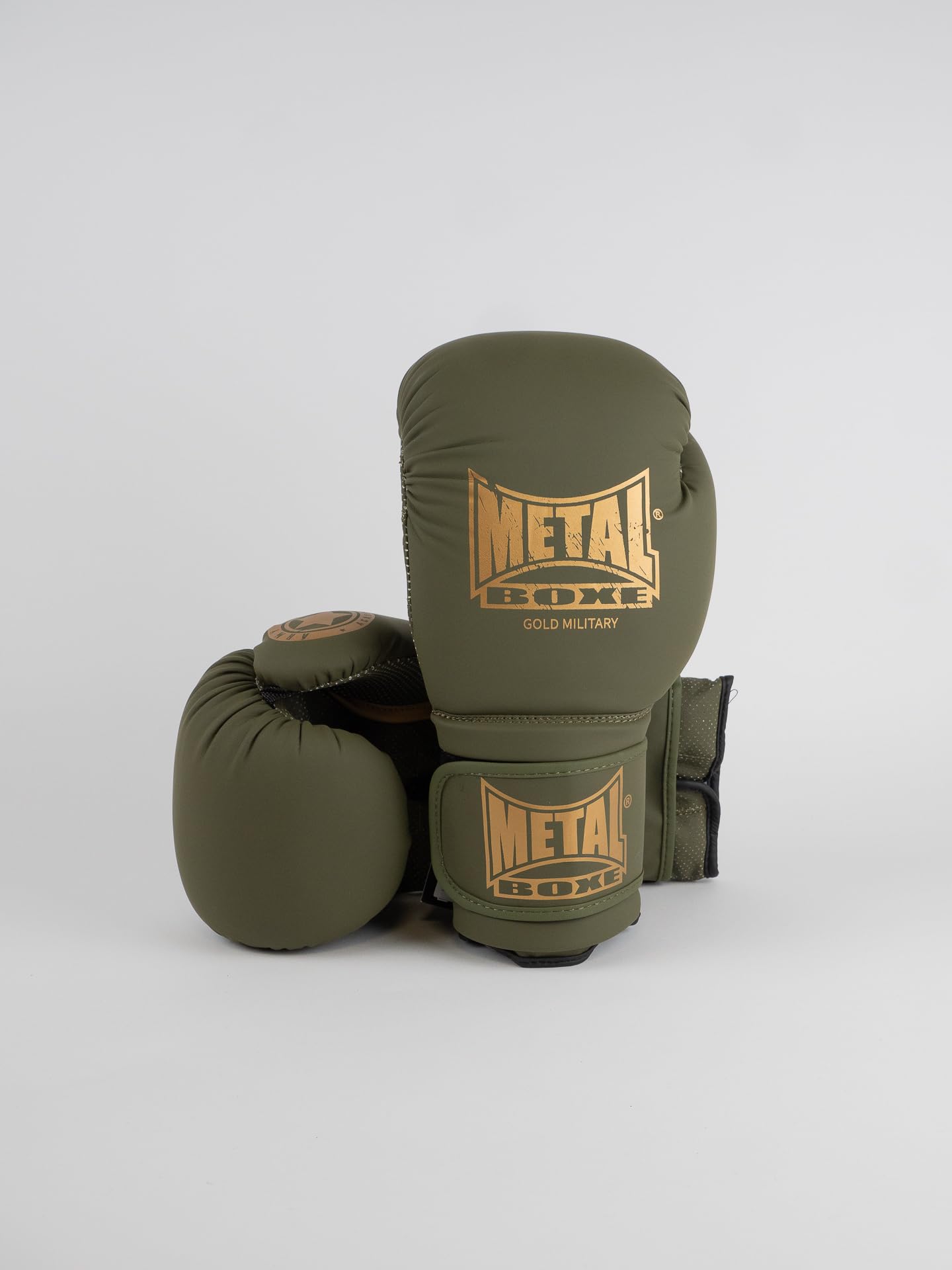 METAL BOXE Gants Entraînement Military Boxe Adulte Unisexe, Jambe, 08oz