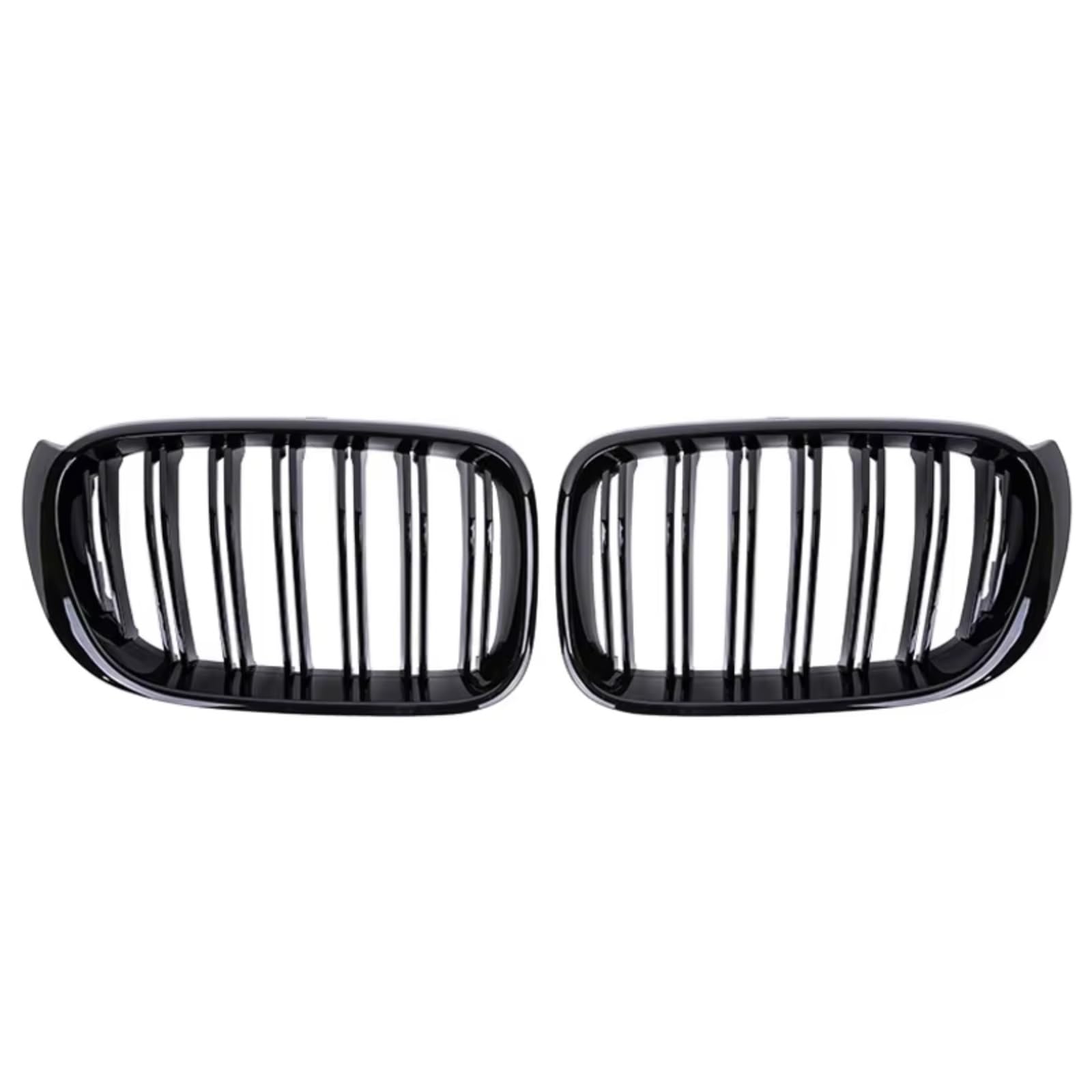 Rejillas de listones dobles negro brillante para sustituir la parrilla vieja de tu X3 F25 o X4 F26