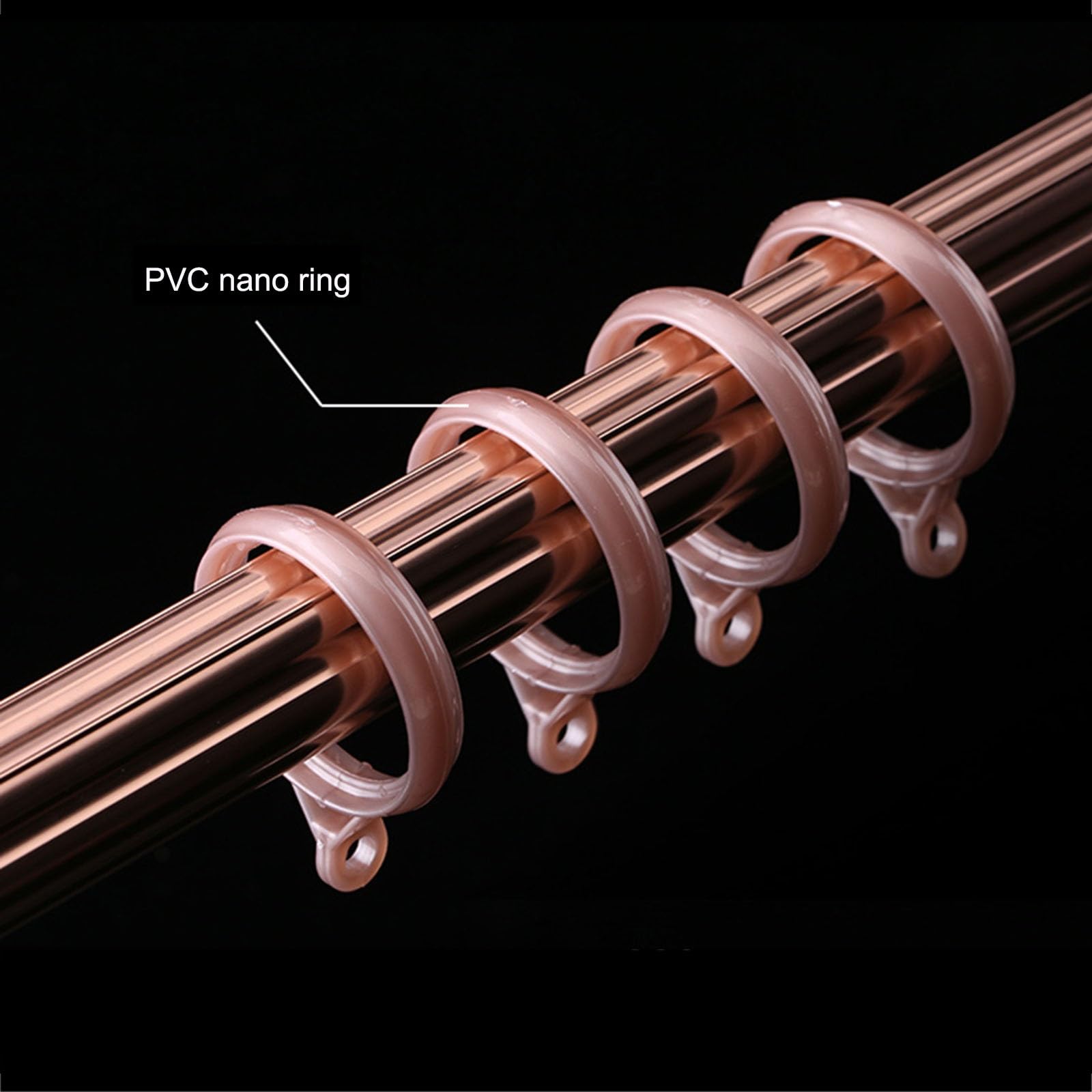 Tringle en métal de qualité supérieure pour 100 à 320 cm - Mât lourd de 28 mm de diamètre - Idéal pour la chambre à coucher - Montage facile sur le dessus et le côté (ensemble simple de 200 cm)