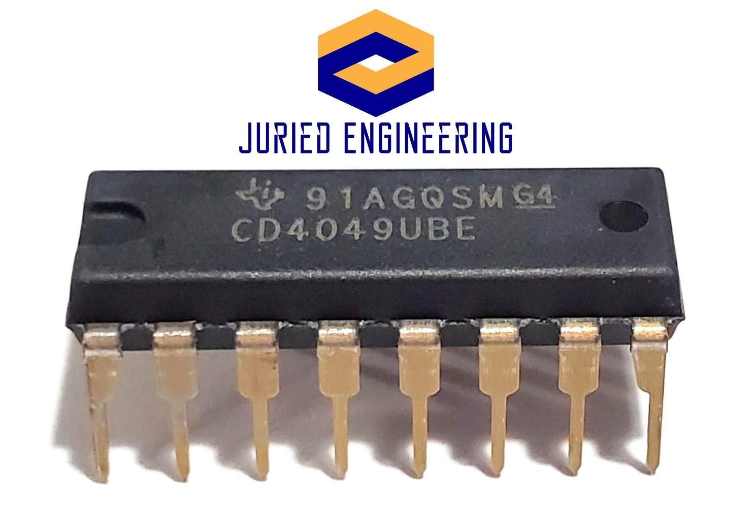 おまとめ*GD40 CD974 Cd4049 Hex Converter CD4049UBE CMOS Hex Inverter IC - Pack