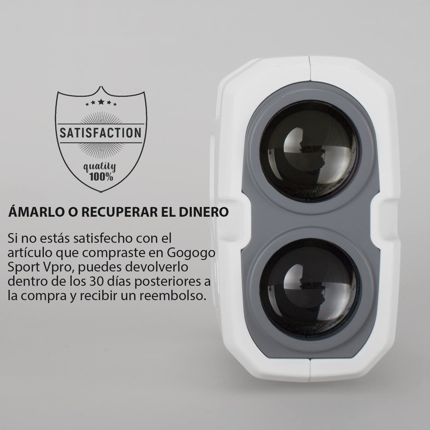 Gogogo Sport Vpro Telémetro Golf Caza 823 M/Yardas, Recargable Medidor Laser Golf 3 Modos para Pendiente y Vibración de Bloqueo de Bandera, Escaneo, Velocidad, Linea de Datos