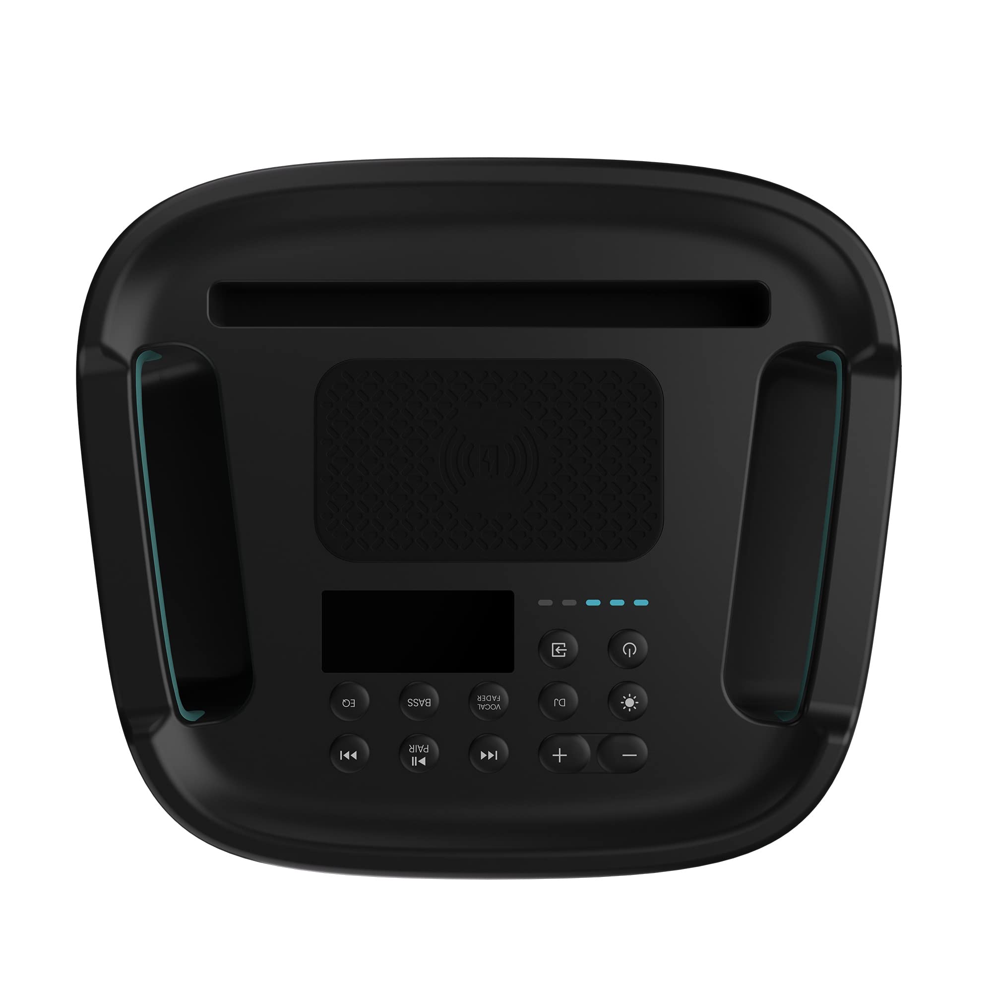 Hisense Party Thunder, 620 W Maximale Audioleistung, AI Lichtshow, 18 Stunden Akkulaufzeit, Auracast™ Receiver, Transportierbar, ConnectLife, IPX4 Wasserdicht, AI Vocal Fader, Bluetooth 5.4