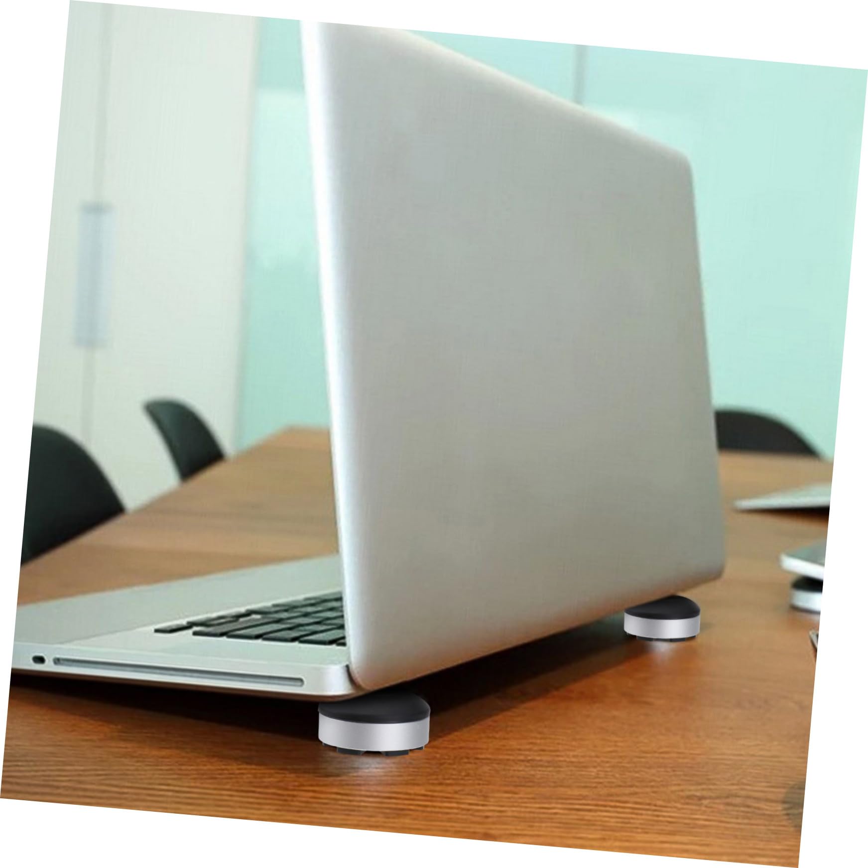 VILLCASE 3 Juegos Soporte Portátil Ergonómico para Computadora Base de Disipación de Almohadilla para Laptop para Oficina y Hogar Negro