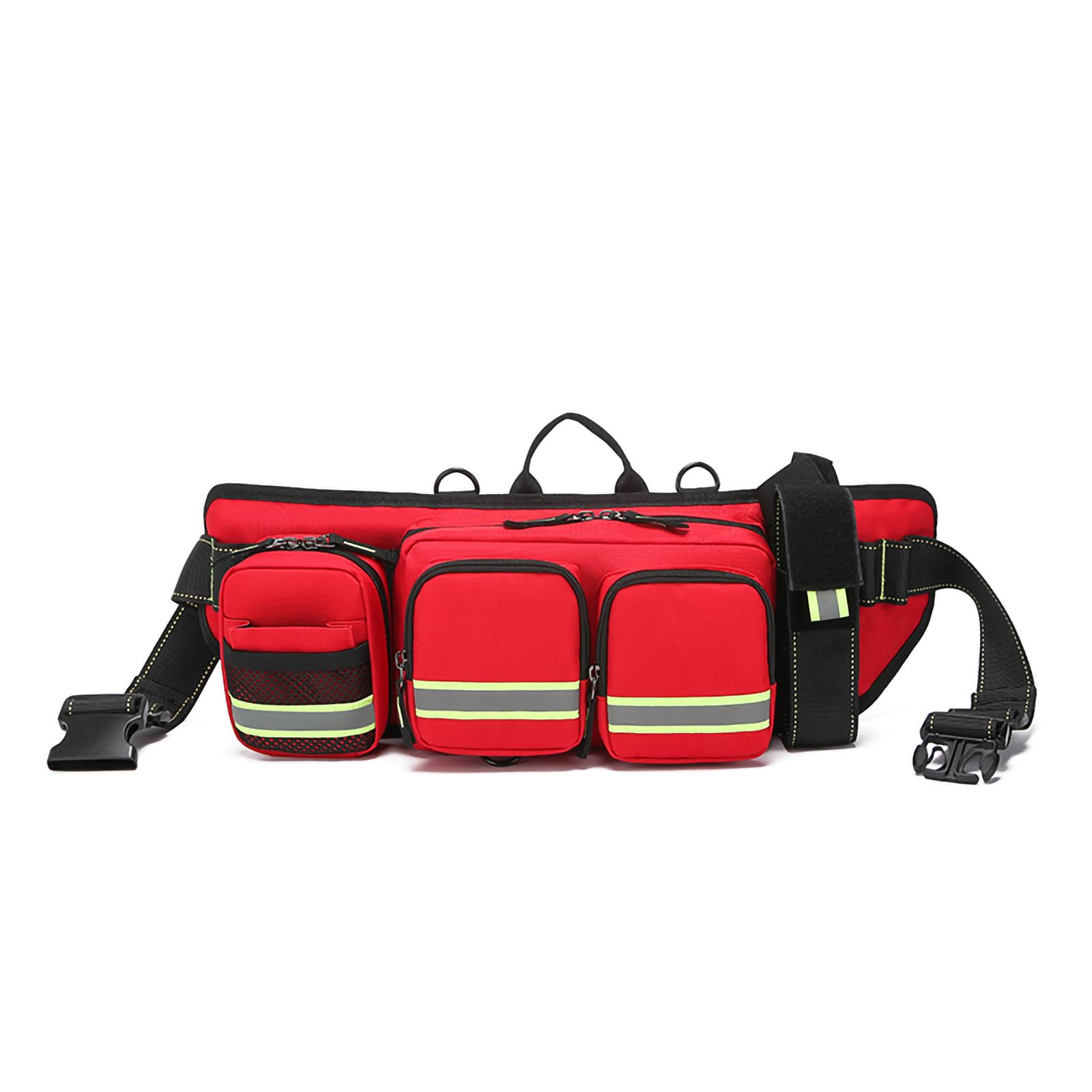 Marsupio di pronto soccorso, grande, borsa medica di emergenza, con tasche multiple e cinghia regolabile per bagnino, primo soccorritore, escursionismo, viaggi