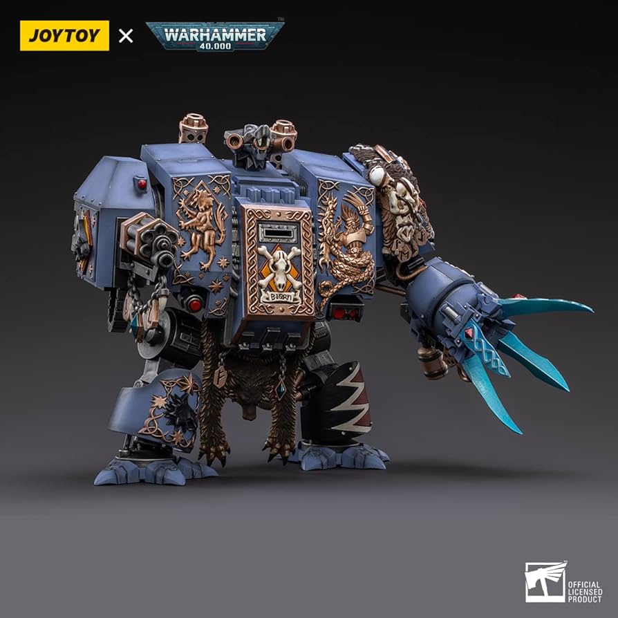 ウォーハンマー　塗装済み　ステガドン2体 Amazon.co.jp: JoyToy ウォーハンマー 40K 1/18 スペースウルフ