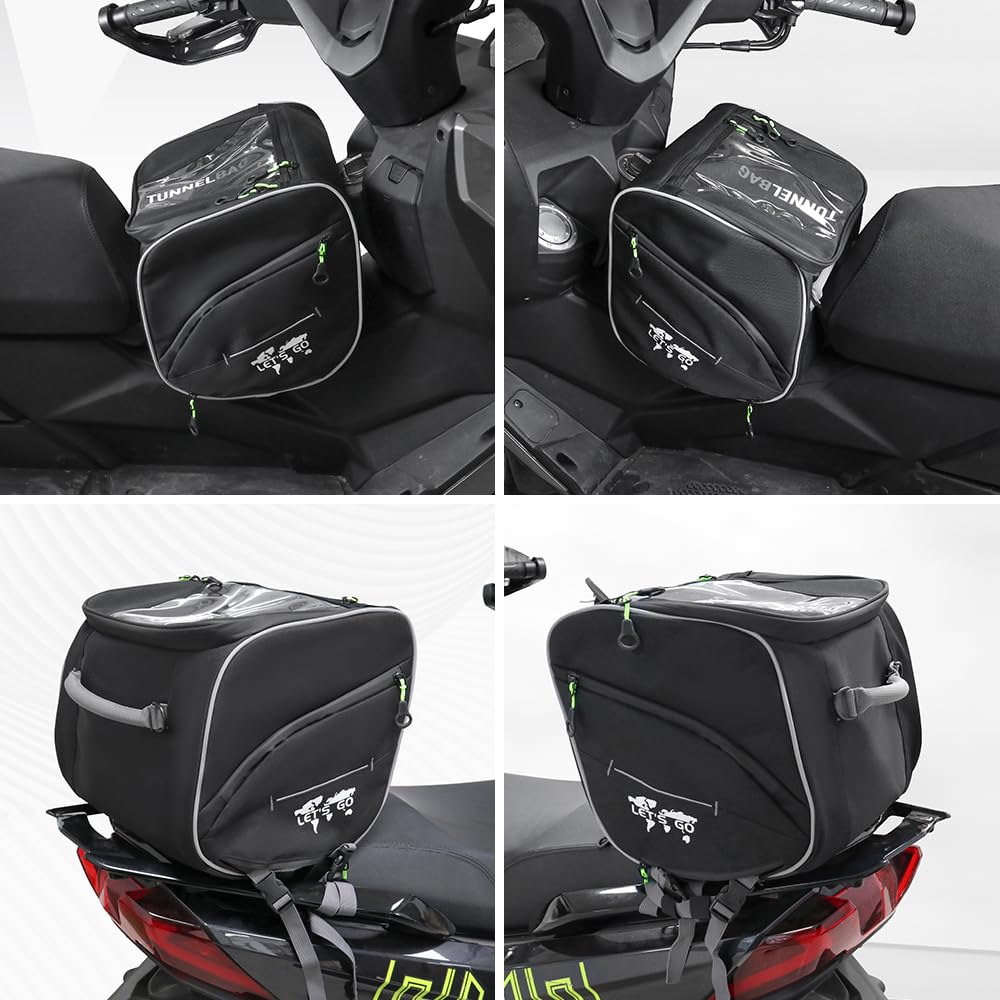 Yemanren-KK Tour Pack Helmet Storage Waterproof Bag 26L Touring Travel-Paks For Motorcycle Tunnel Rear Tail Rack for Scooters for Street Road