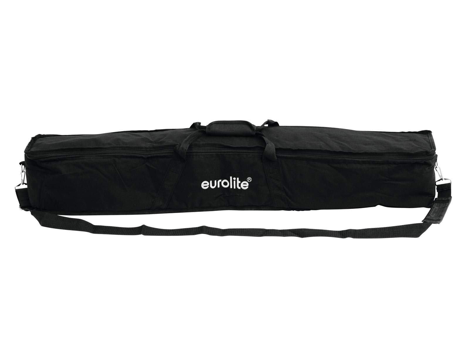 EUROLITE SB-12 Soft-Bag | Praktisches schwarzes Softbag für LED-Leisten (1 m Länge), verstellbare Trennwand