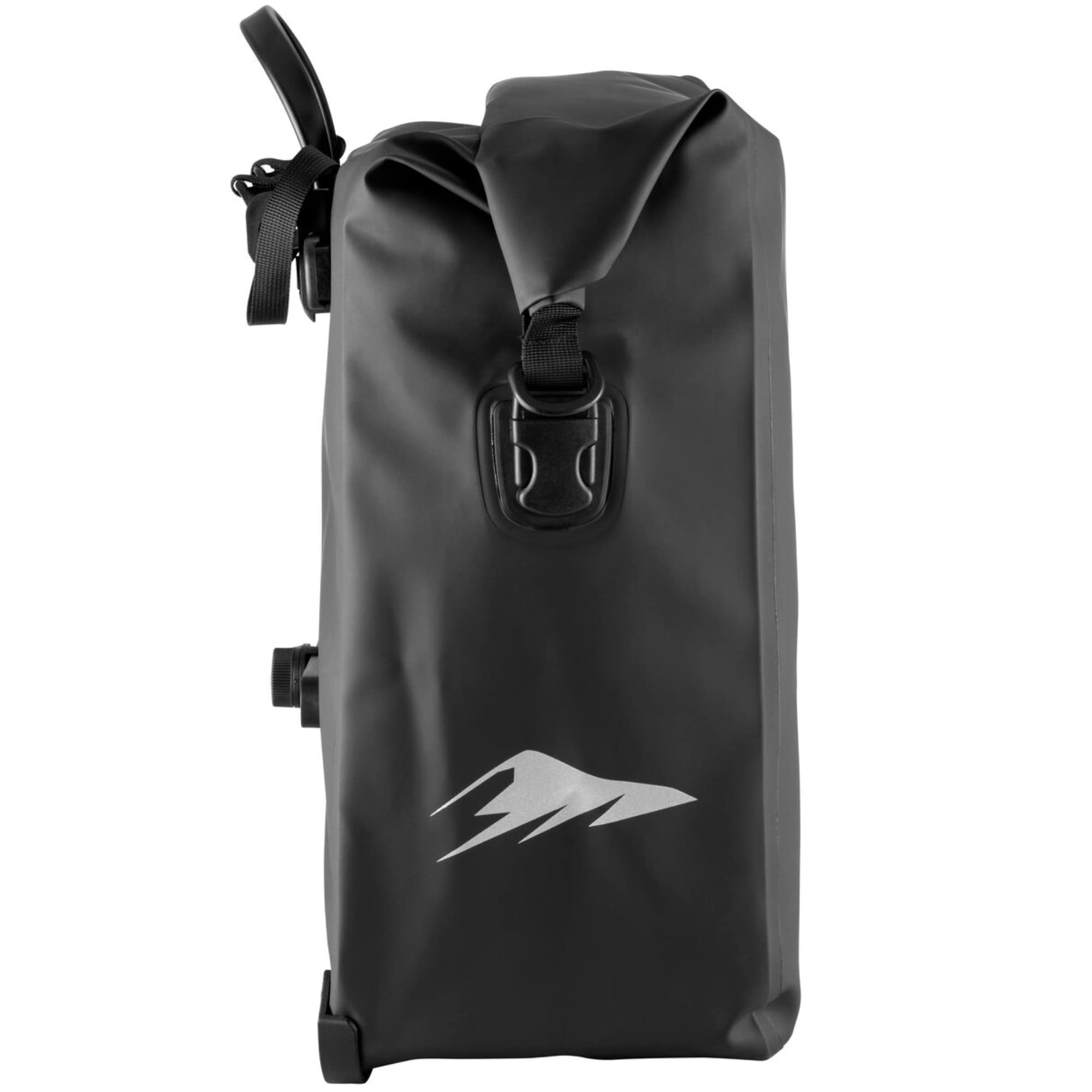 Steinwood Premium Bicycle Bag for Pannier Rack, 20 L, Waterproof Rolltop Shoulder Bag, Accessory Bag for Women and Men Bicycle & E Bike, Black Sports & Outdoors
