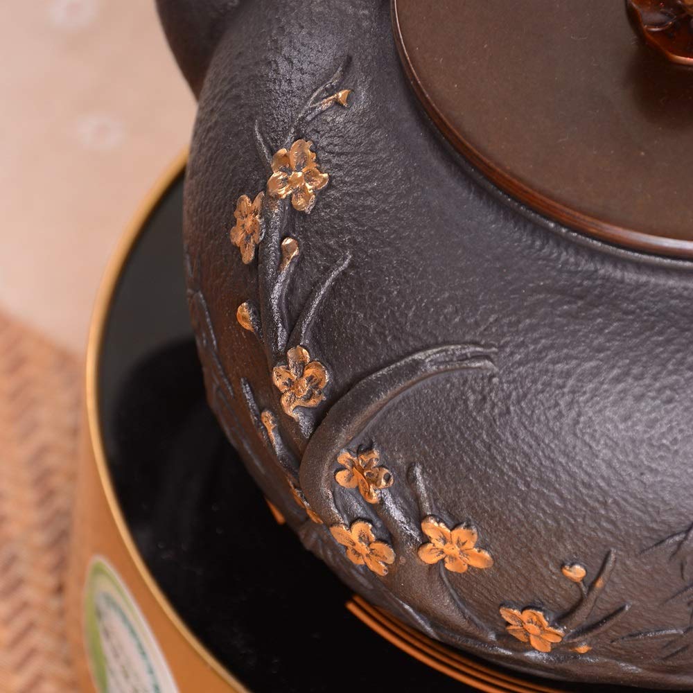 Porcelana Hervidor de té de Hierro Fundido imitación del Sur de japón hervidor de Hierro hervidor