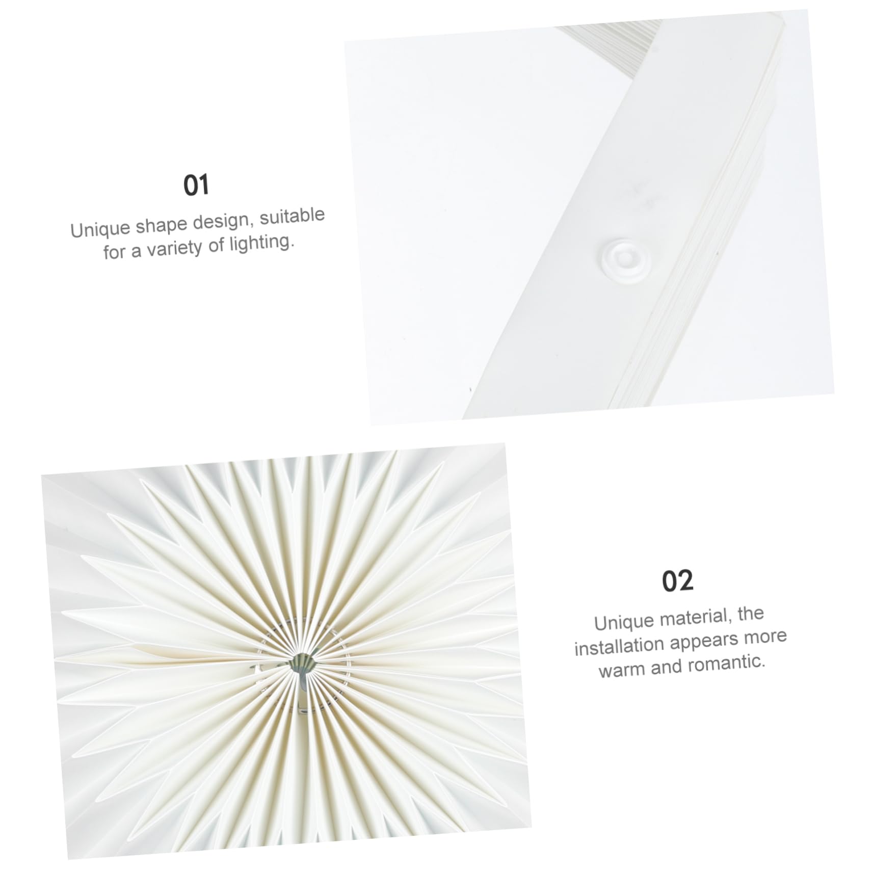 Mikikit 3pezzi Lampadario Stile Nordico Con Paralume Geometrico Design Elegante e Creativo Facile Da Installare Per Casa Negozio e Hotel