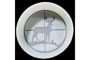 Deer Crosshairs Car Freshie Mold