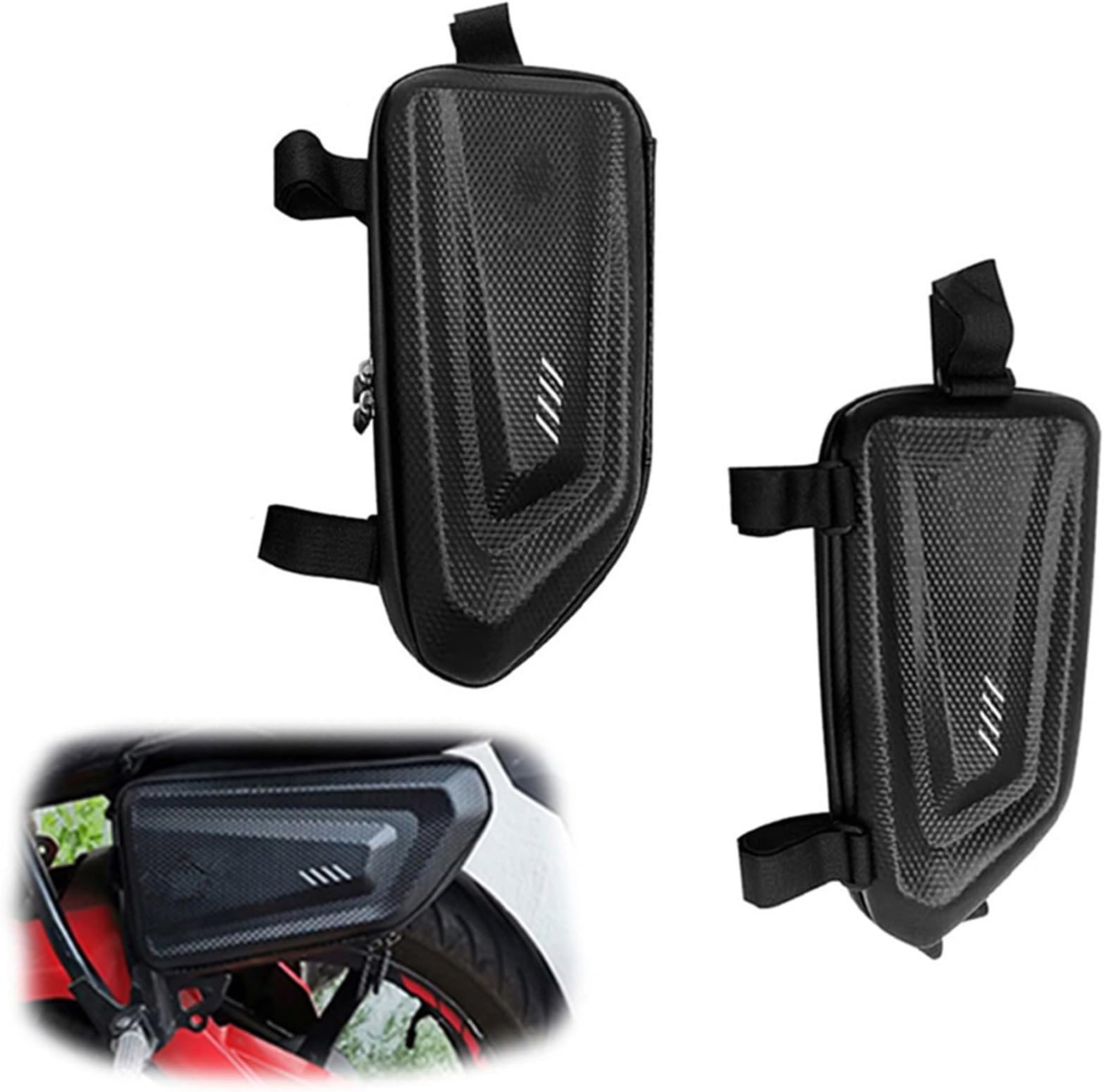 Travel Bag Motorcycle Side Bag Triangle Hard Shell for H-ONDA CRF 1100 L Africa Twin 2020 2021 2022