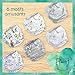 Pampers - Harmony Hybrid Starter Pack, 3 waschbare Windeln + 25 Einweg-Oberschichten - 1 Packung