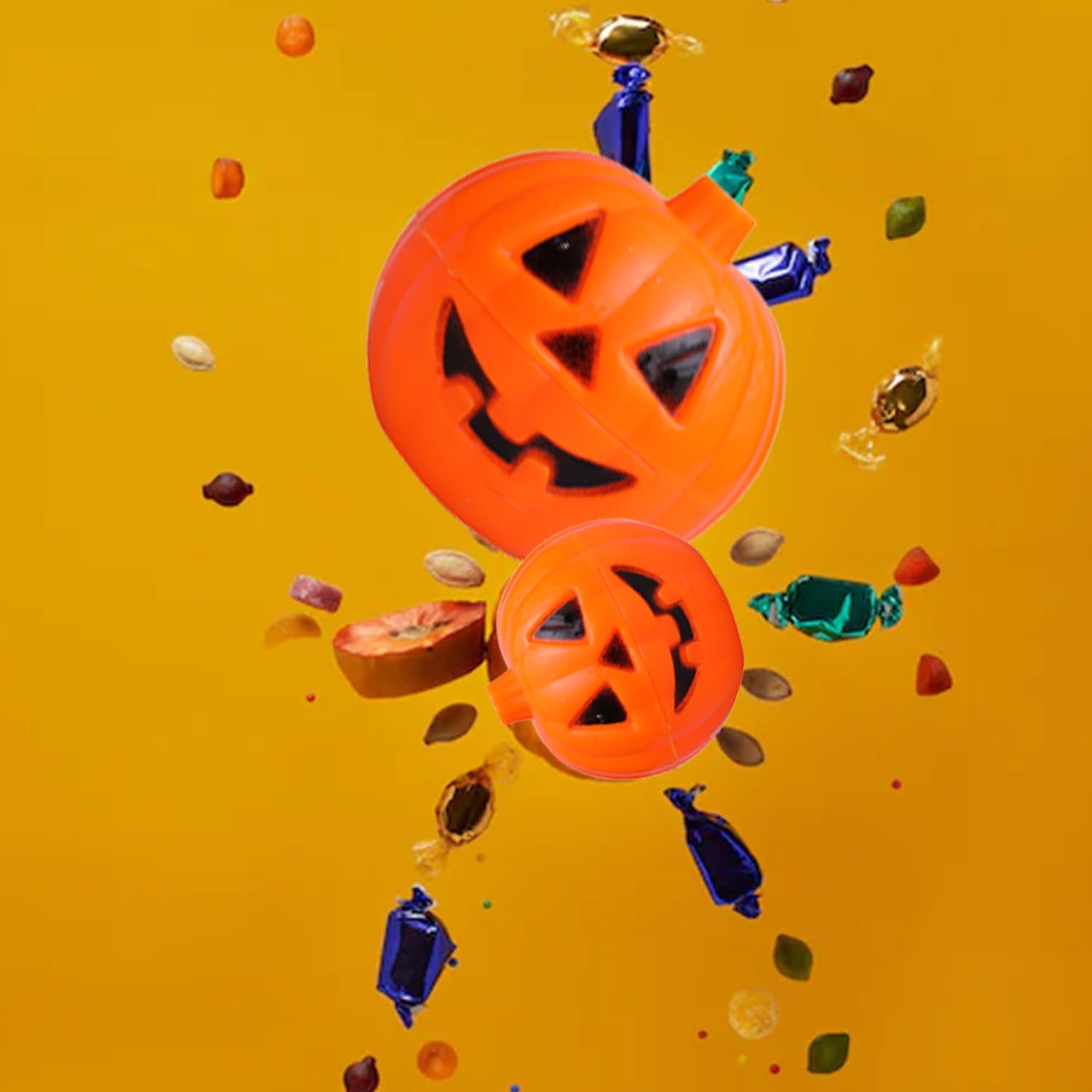 Halloween-Kürbis-Süßigkeitsbox, Multifunktionale Produktbild-Vorschau 4