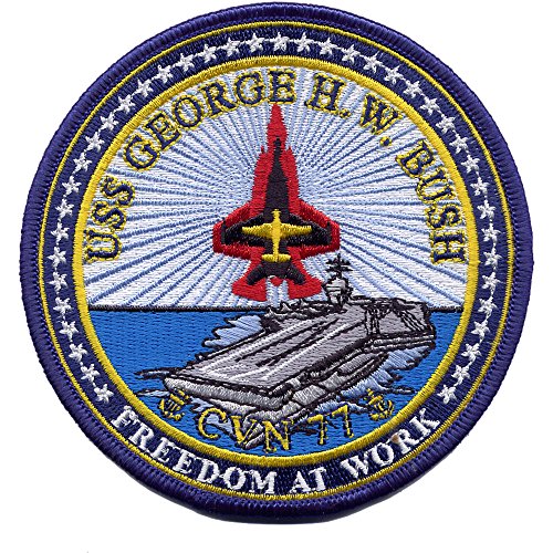 CVN-77 USS George H W Bush Patch