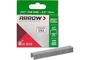 276 JT21 Thin Wire Staples for Staple Guns and Staplers