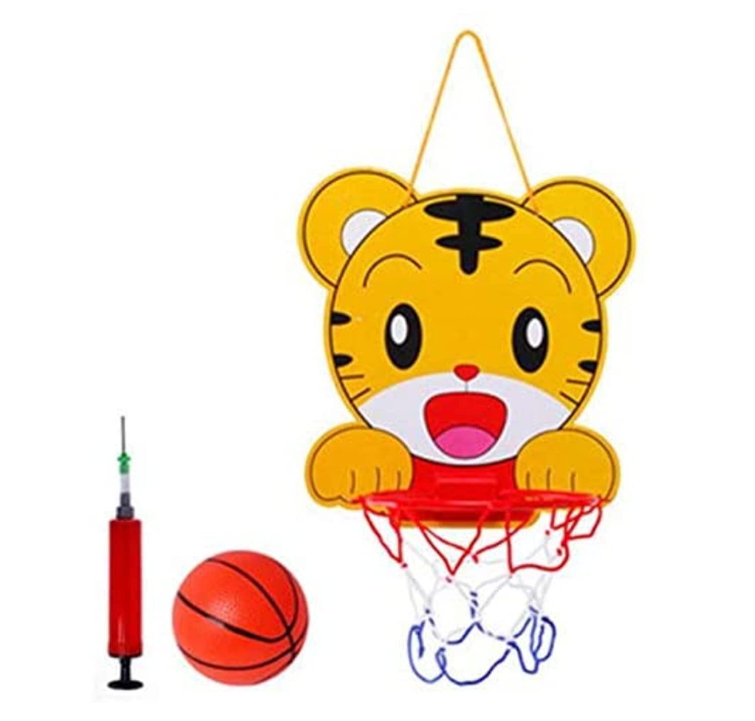Buy SKEIDO Indoor Hanging Basketball Cartoon tiger Netball Hoop