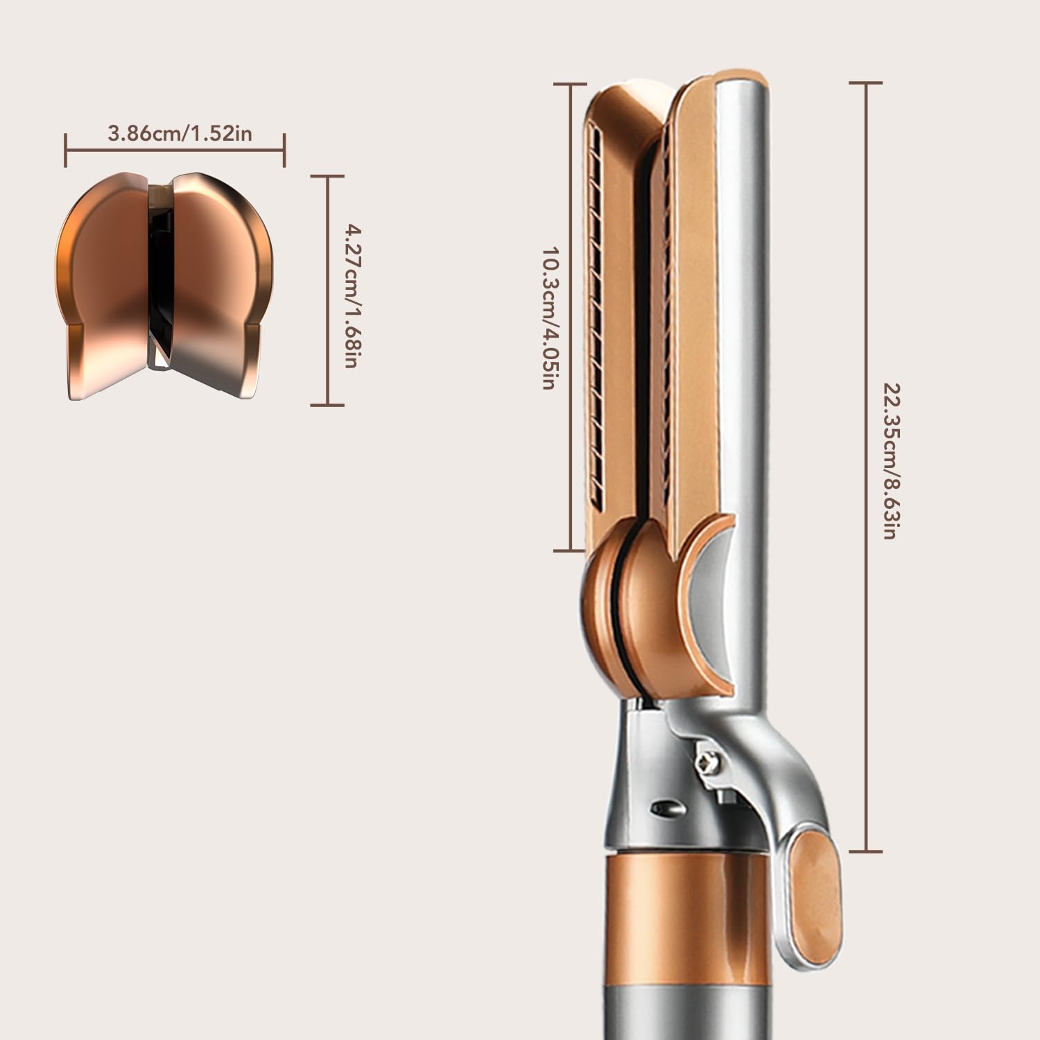 Airflow Attachment for Dyson Airwrap Styler, Nozzles Attachment
