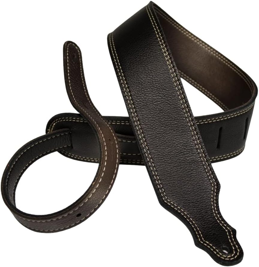 Franklin Strap 2.5" 3-PLY Soft Leather Reversible Strap Guitar Strap