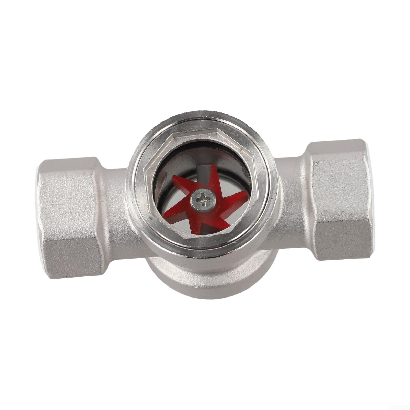 Indicateur de débit DN25 concentrique à passage direct en acier inoxydable 304 pour pipeline