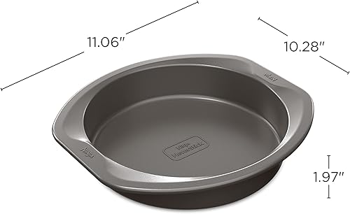 Miniatura 7 de Ninja B30309 Foodi NeverStick Premium - Molde redondo de 9 pulgadas, antiadherente, apto para horno hasta 500 F, apto para lavavajillas, color gris