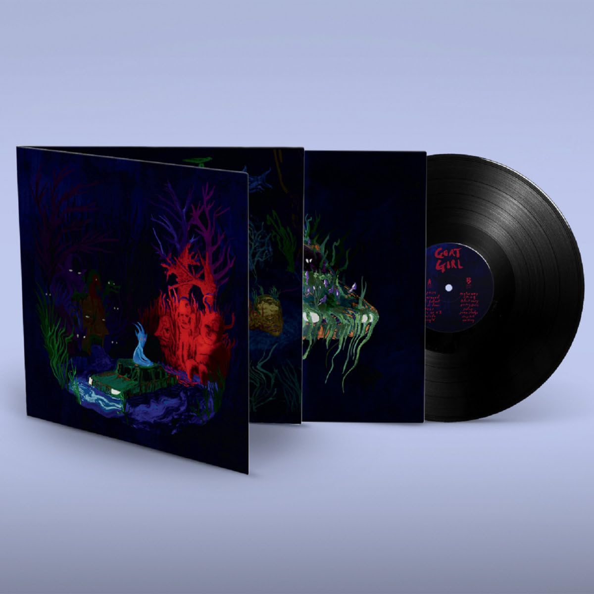 Goat Girl – Below The Waste Clear Red Vinyl LP 2024
