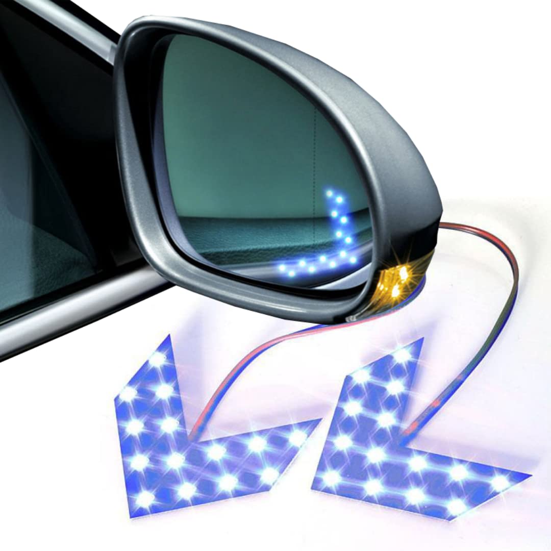 Automotive Led Arrows Angel Eyes Rgb 2x 14SMD LED Arrow Panel Lamp Turn Signal Light ...