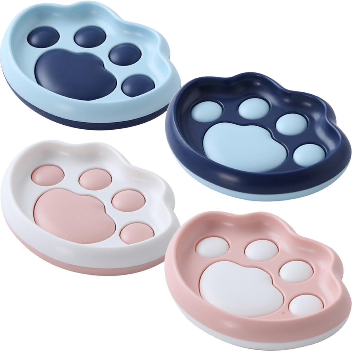 Porte-savon chat pour douche cuisine et lavabo d'enfants