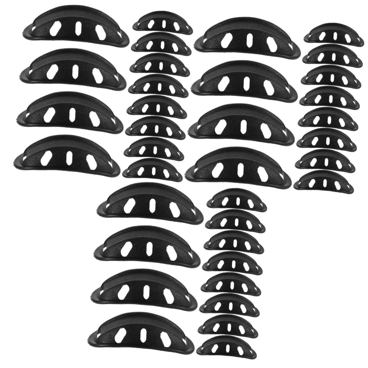 GLEAVI 60pcs Hard Hat Chin Pad Chin Protector for Essential Helmet Accessory for Repair and Replacement