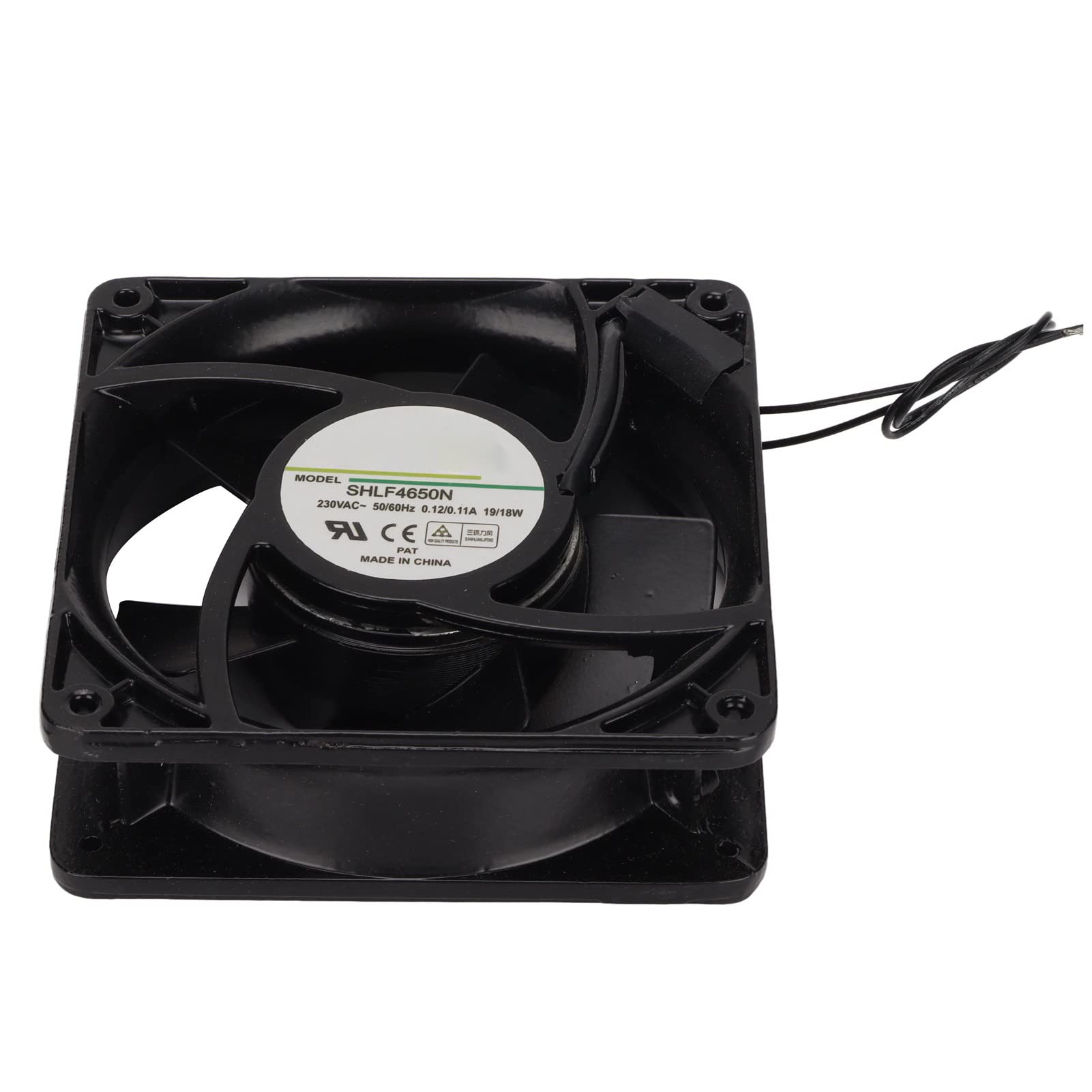 Cooling Fan, Long Service Life Widely Used 105CMF Airflow Volume Hear Resistant Cabinet Fans 120mm Dual Ball Bearing for Drying Box for Humidifiers for Oven