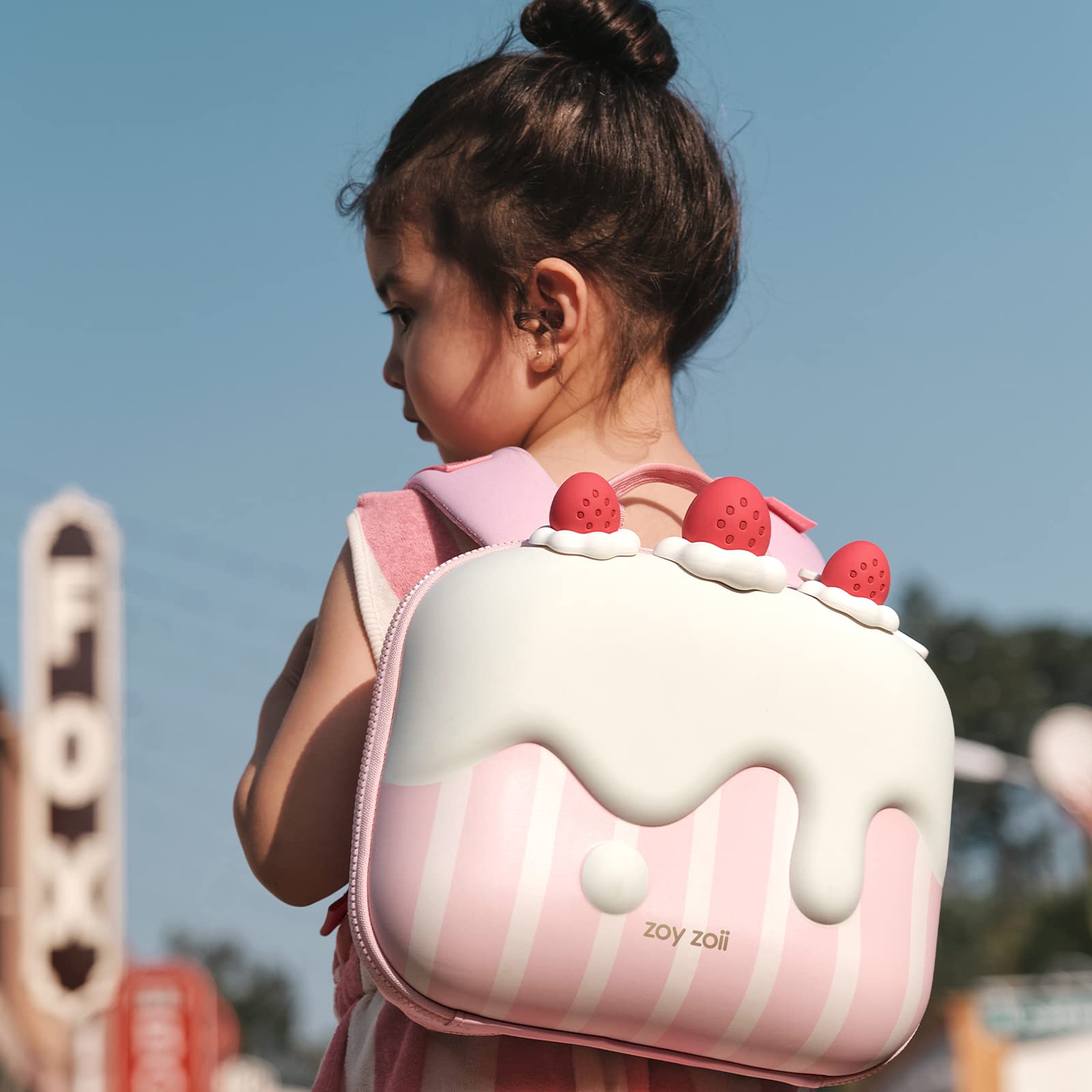 Zoyzoii Zaino per Bambini - Zaino Asilo Bambino Animale Scuola Borsa Zainetto Bambina da 2 a 8 Anni Idee Regalo per Ragazza e Ragazzo per Compleanno,Nuovo Semestre,Viaggi