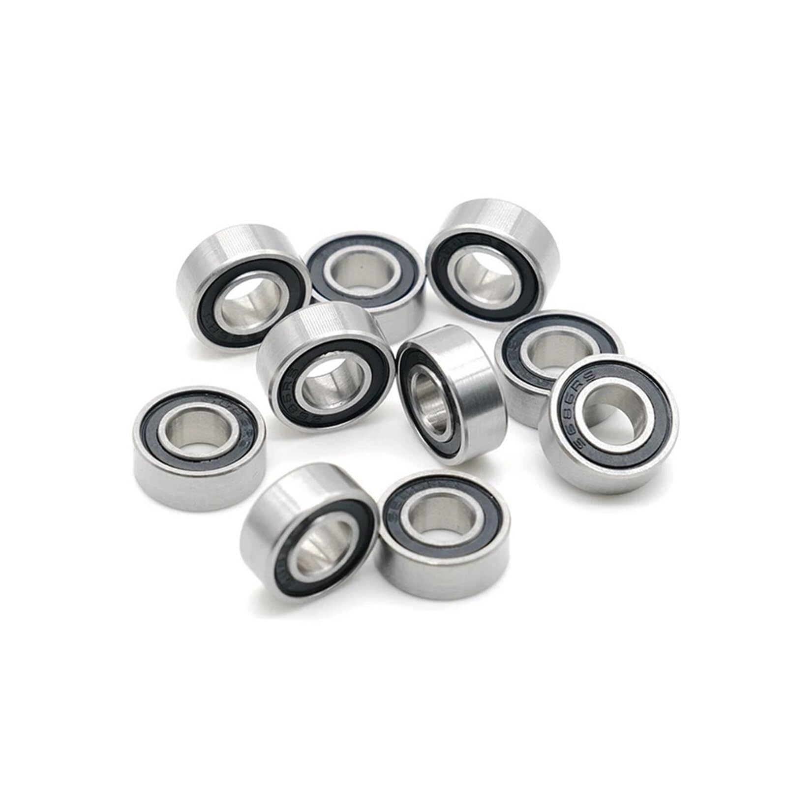 Gqnblvhzupdm One Color Industrial Shaft Bearings, 10Pcs 686-2Rs Bearing Abec-7 6X13x5 Mm Miniature 686Rs Ball Bearings 618/6Rs Blue Sealed 686 2Rs Lucky