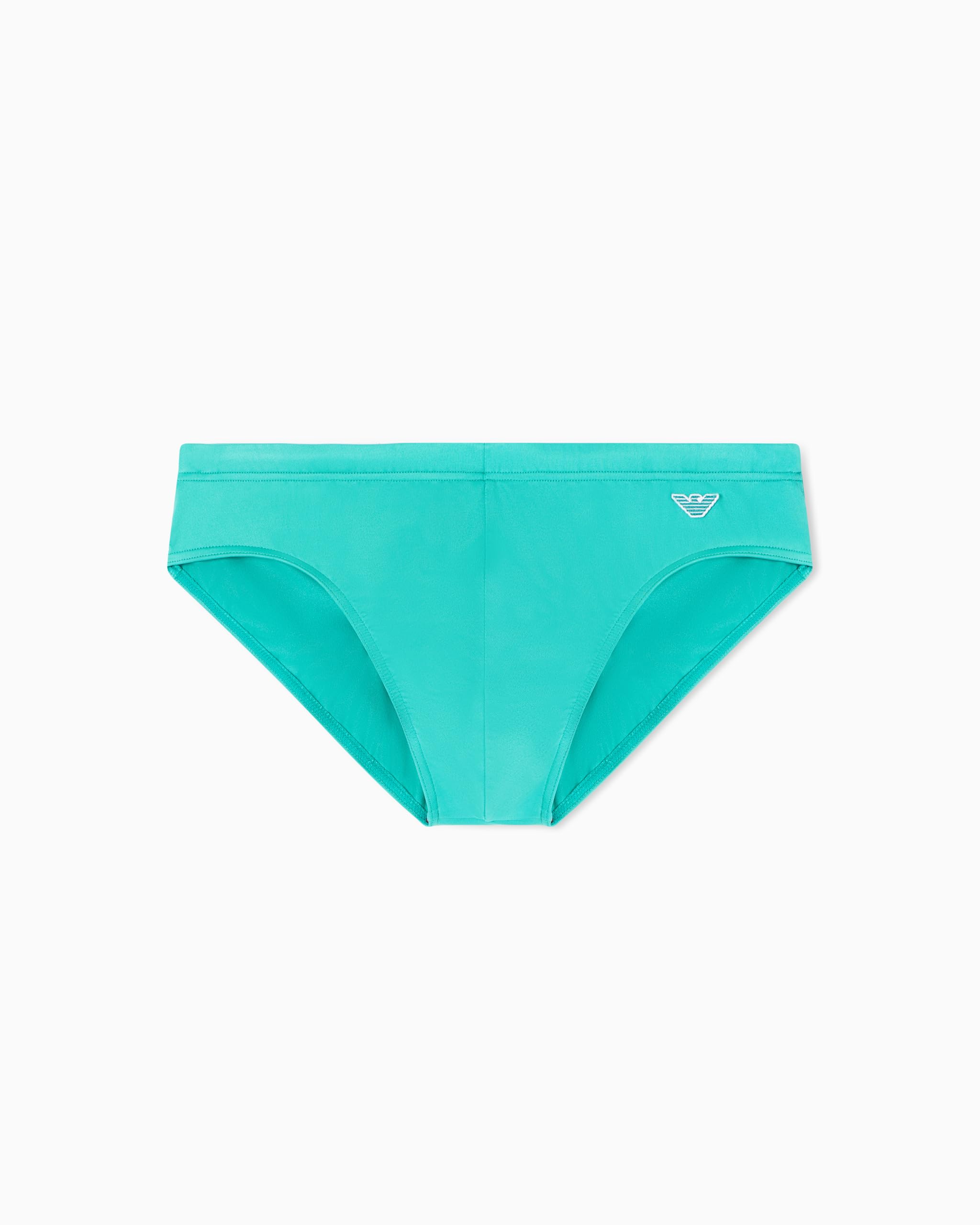 EMPORIO ARMANI Men's Essential Brief Green S