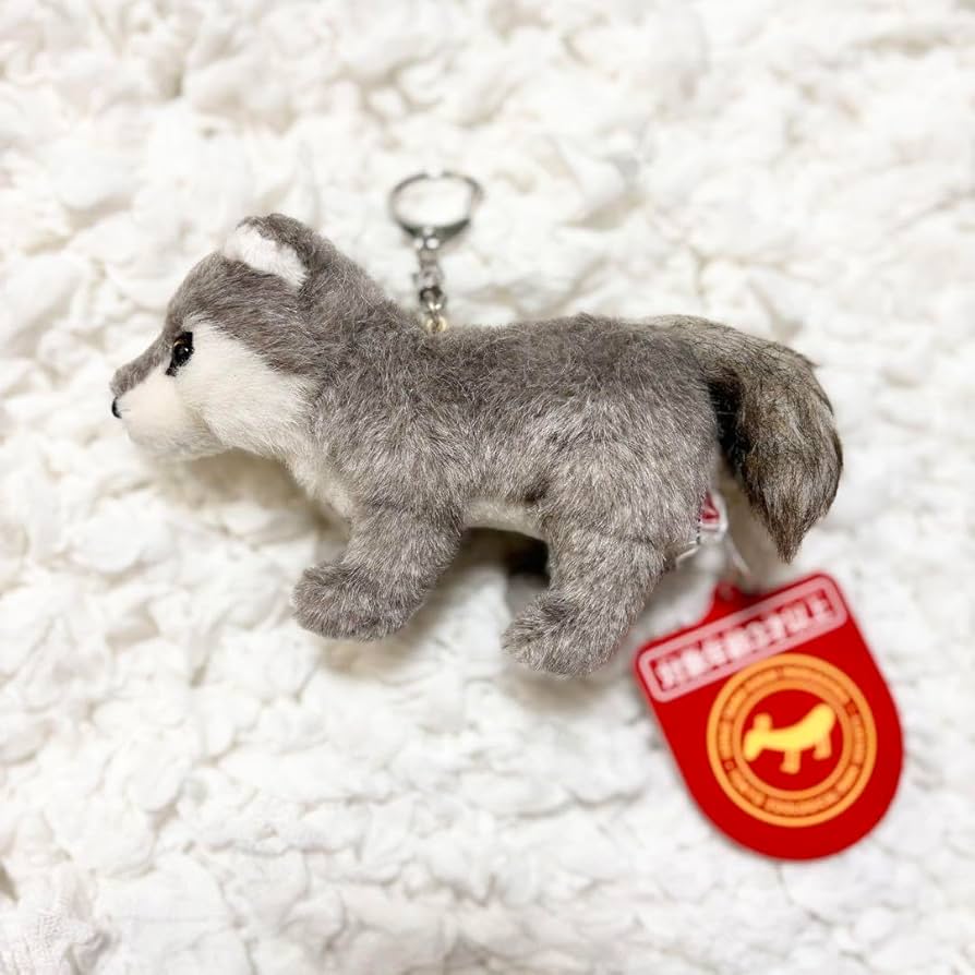 Amazon.co.jp: オオカミ｜マスコット｜キーホルダー｜上野動物園