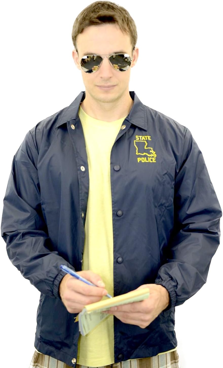 True Detective Jacket Louisiana Police Windbreaker State
