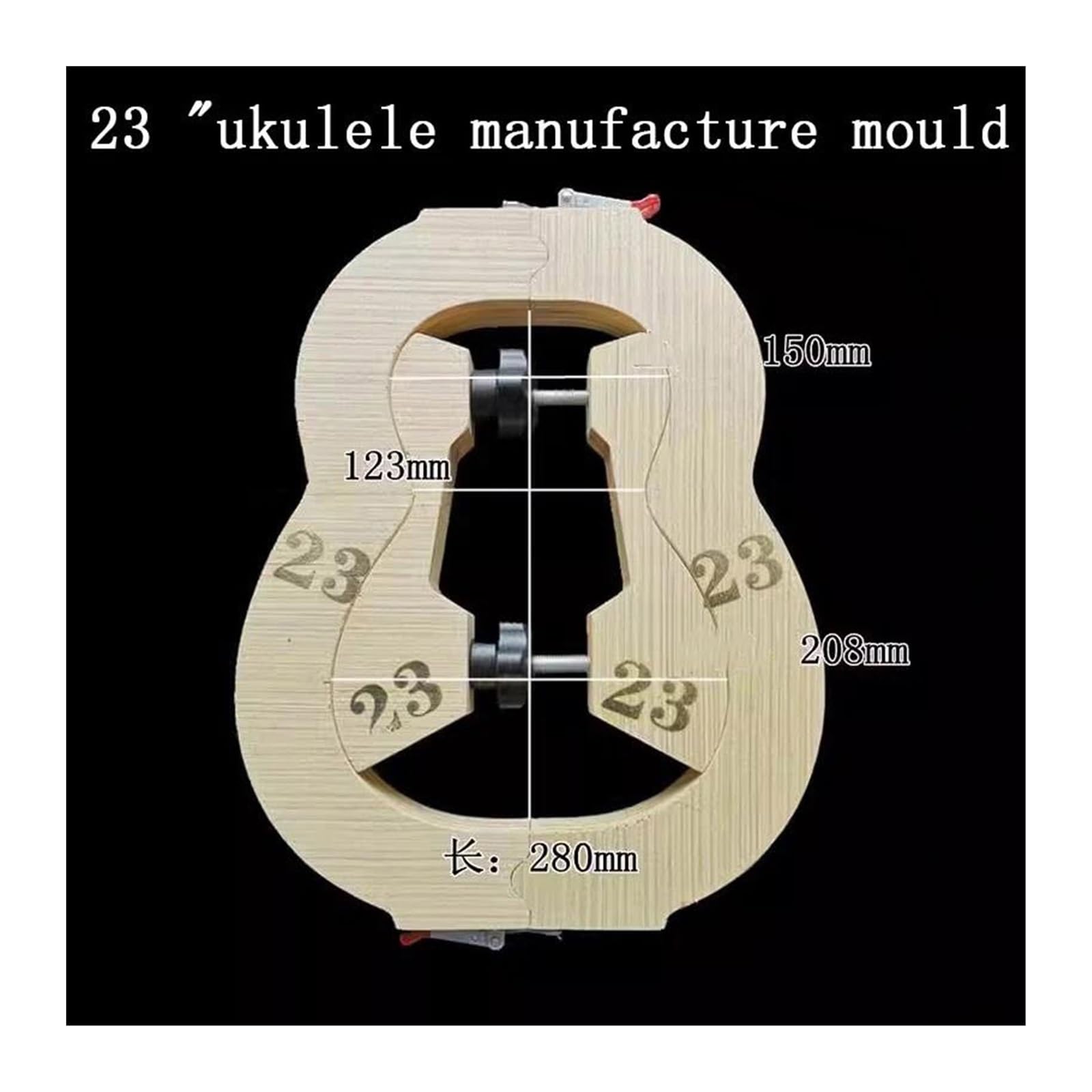 21-23-26 Cali Produkcja I Montaż Forma Gitara Kombinacja Forma Narzędzie DIY Materiał(23)