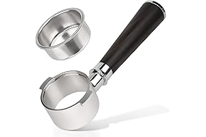 51mm Bottomless Portafilter 304 Stainless Steel Replacement Parts for Delonghi EC260