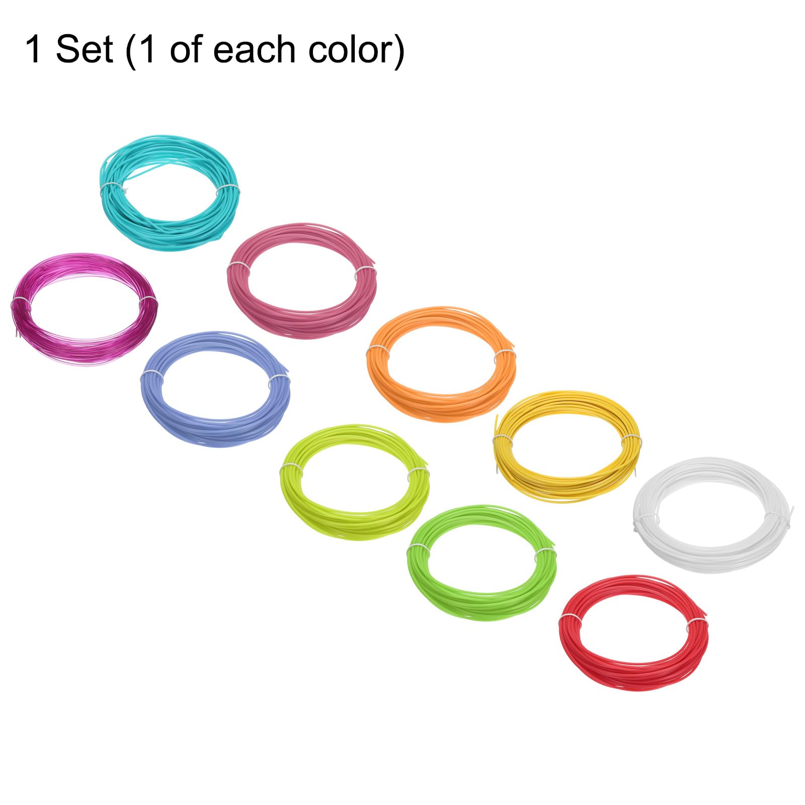 Amazon.co.jp: uxcell 10本セット 3Dプリンターフィラメント 327