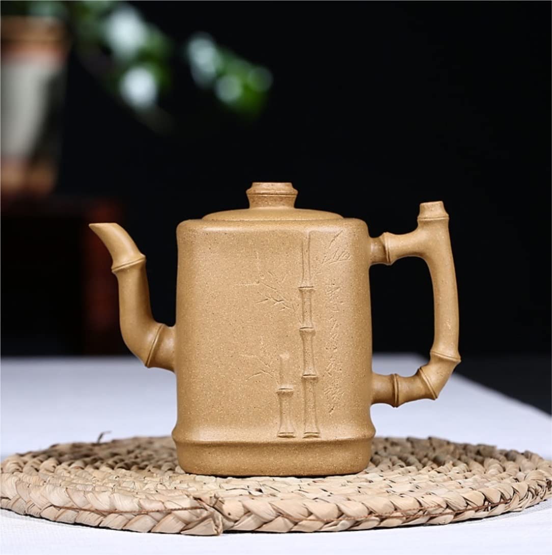 Japonaise Théière Théière en Fonte 9.4oz/0.28L Teapot Minerai Segment Mud Tea Pot Handmade Japanese Style Teapot Theiere en Fonte