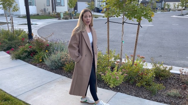 Amazon.com: LNKQA Women's Winter Pea Coat Notch Lapel Single