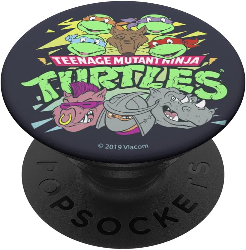 Teenage Mutant Ninja Turtles Full Cast PopSockets PopGrip for MagSafe