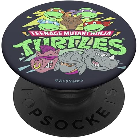 Teenage Mutant Ninja Turtles Full Cast PopSockets Adhesive PopGrip