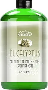 Eucalyptus Essential Oil 16 oz, Therapeutic Grade – Essential Oil for Diffuser, Humidifier, Bath Bombs, Soap & Candle Making